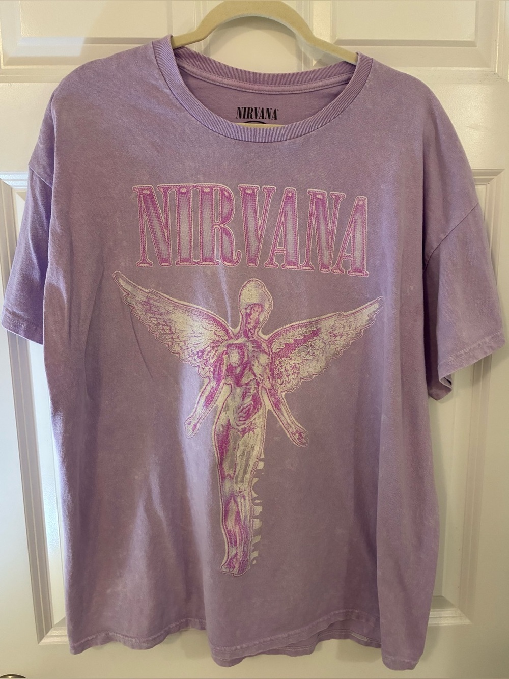 Nirvana Purple Graphic Tee XL